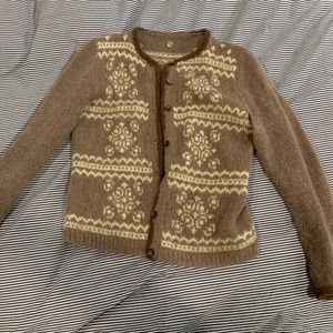 Vintage Wool Sweater, women's small